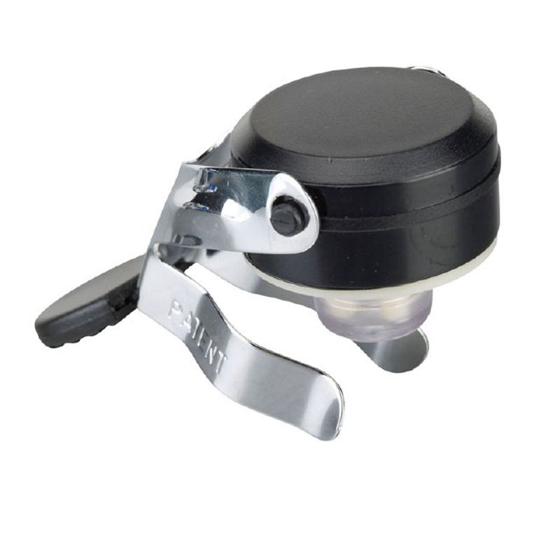 Champagnestop Chrome - Zwart -