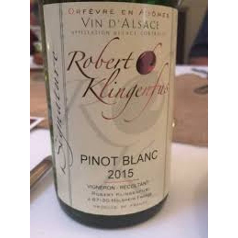 Robert Klingenfus Pinot Blanc - wit - 2015 - 75cl