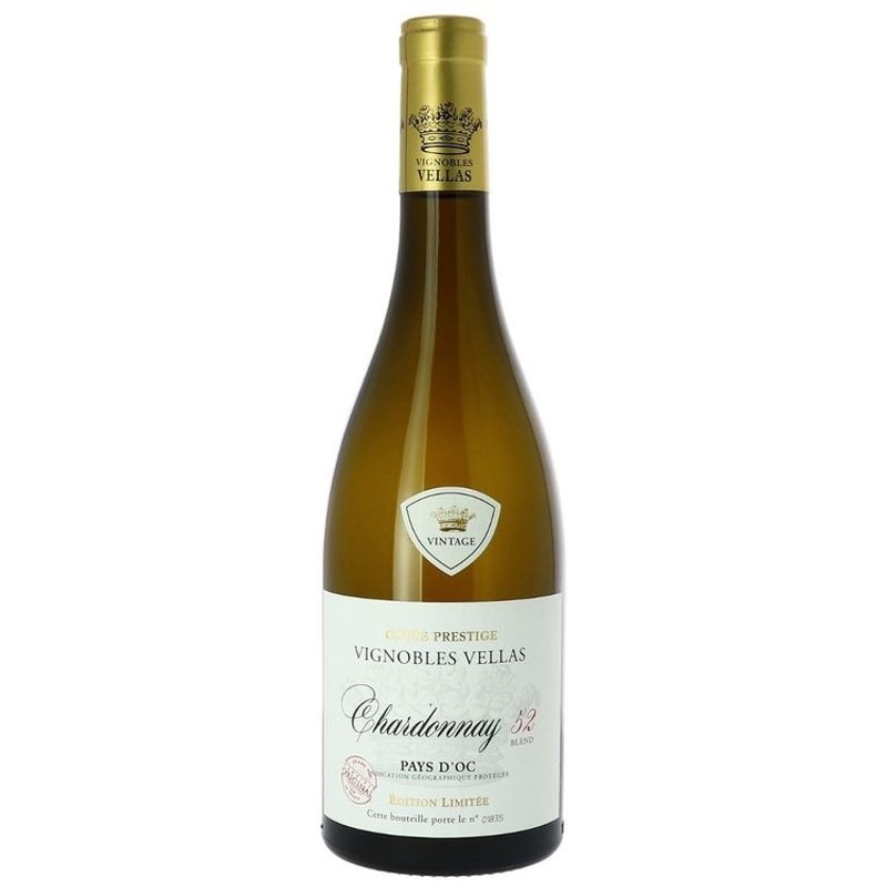 Cuvée Prestige Vignobles Blend 52 Chardonnay - Pays d'Oc - wit - 2021 - 75cl
