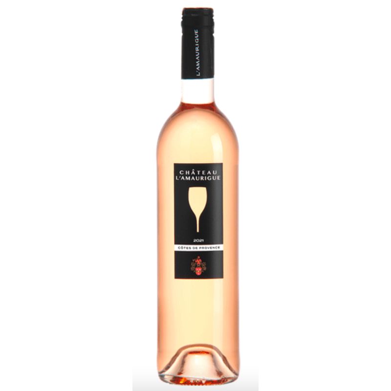 Chateau de l'Amaurigue - rosé - AOP Côtes de Provence - rosé - 2021 - 75cl