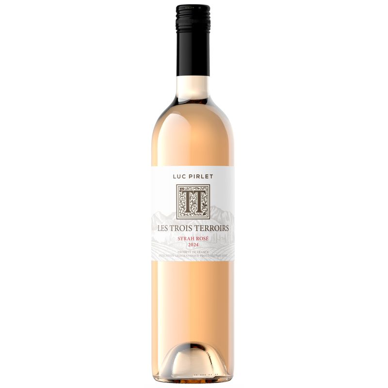 Luc Pirlet - Les Trois Terroirs 'Syrah - Pays d'Oc - rosé - 2025 - 75cl