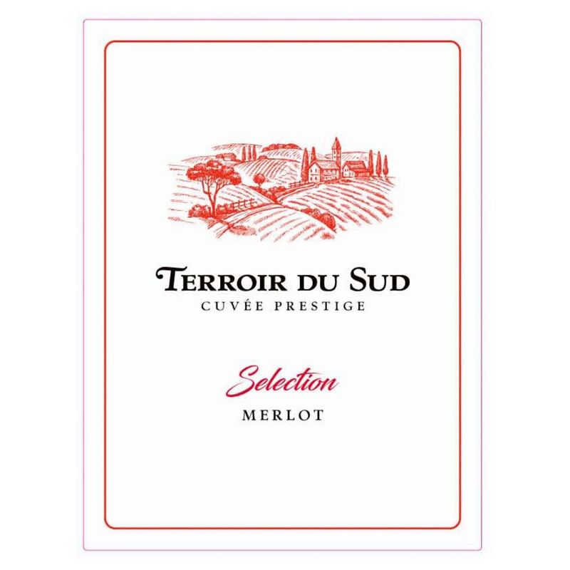 Terroir du Sud - Cuvée Prestige 'Merlot' - Castile - La Mancha - rood - 75cl