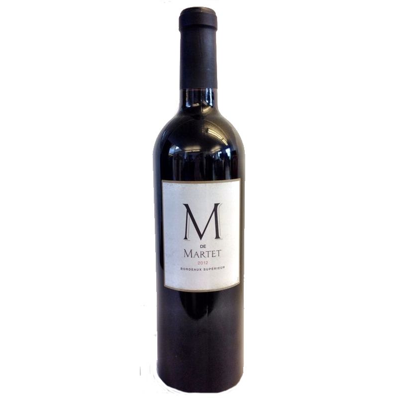 "M" de Martet - Bordeaux Supérieur - rood - 2015 - 75cl