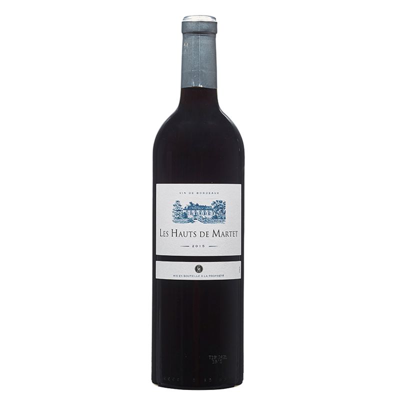 Les Hauts de Martet - Bordeaux Supérieur AOC - rood - 2015 - 75cl