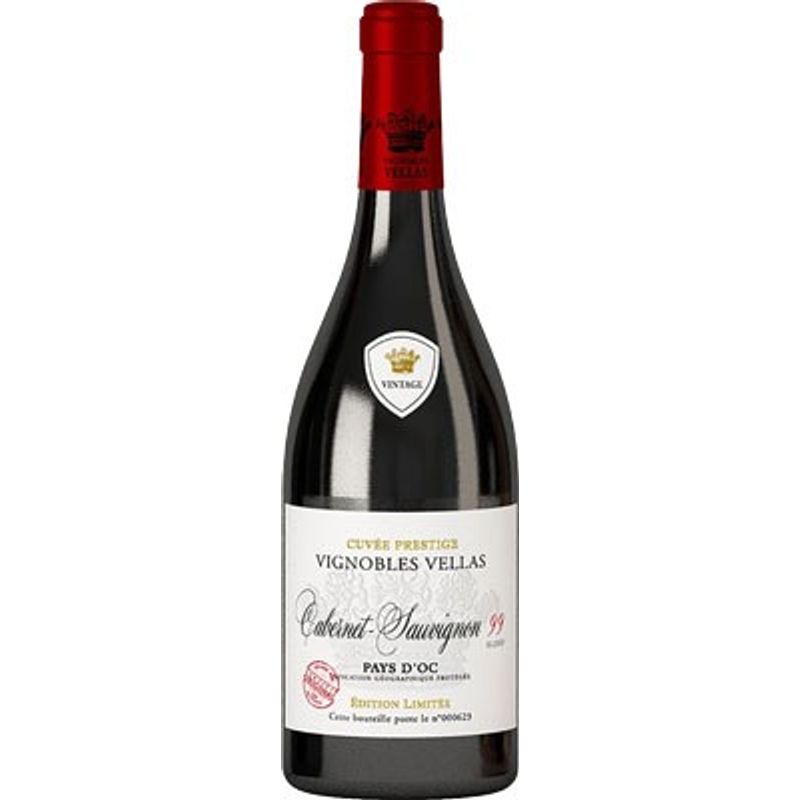 Cuvée Prestige Vignobles Blend 99 Cab. Sauv. - Pays d'Oc - rood - 75cl