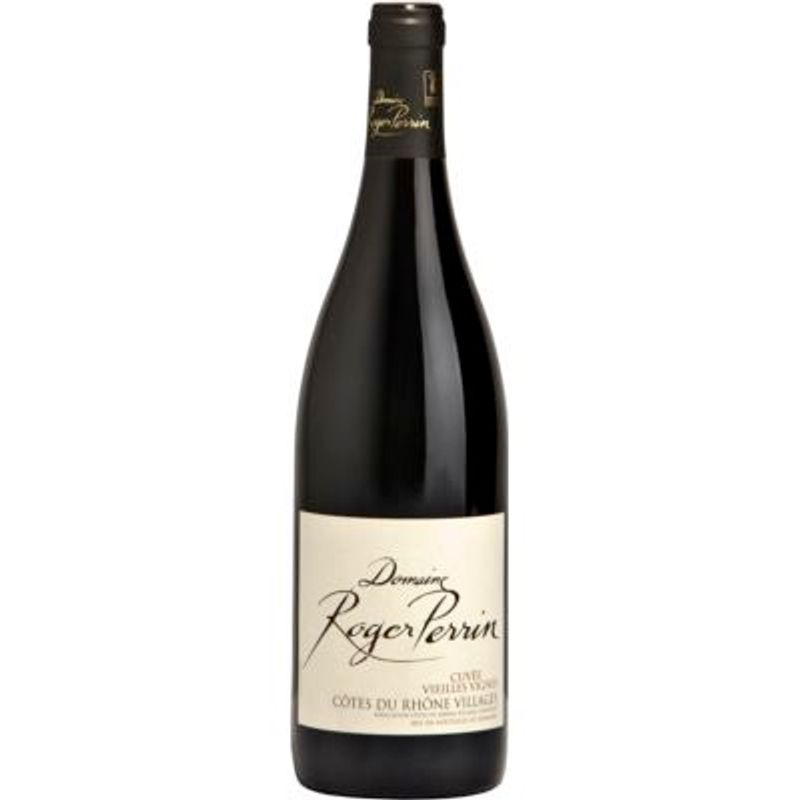 Domaine Roger Perrin - Villages Cuvée Vieilles Vignes - Côtes du Rhône AOC - rood - 2020 - 75cl