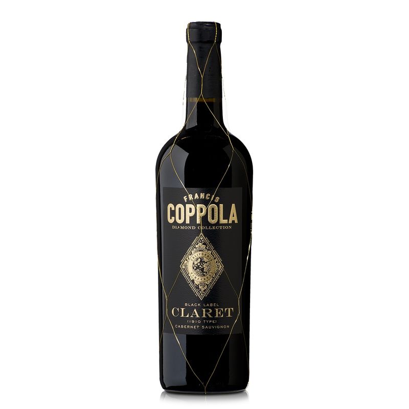 Francis Coppola - Claret Cabernet Sauvignon black label - Napa Valley - rood - 2018 - 75cl