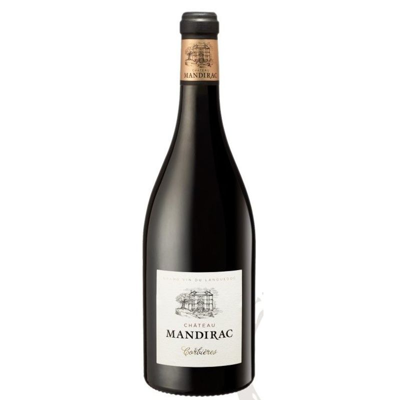 Chateau Mandirac - Corbières - rood - 2018 - 75cl