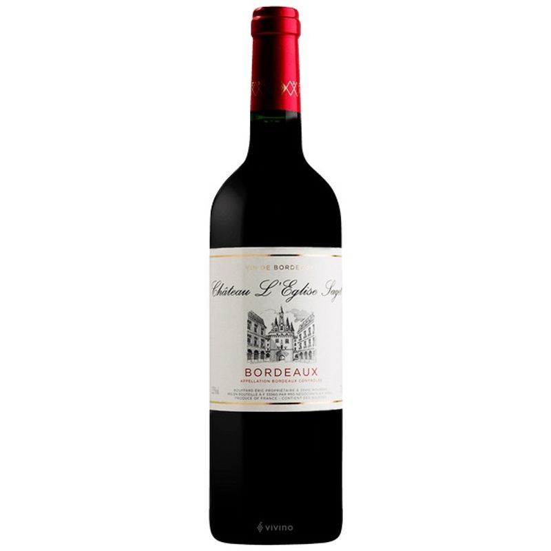 Chateau L'Eglise de Saget - rood - 2019 - 75cl