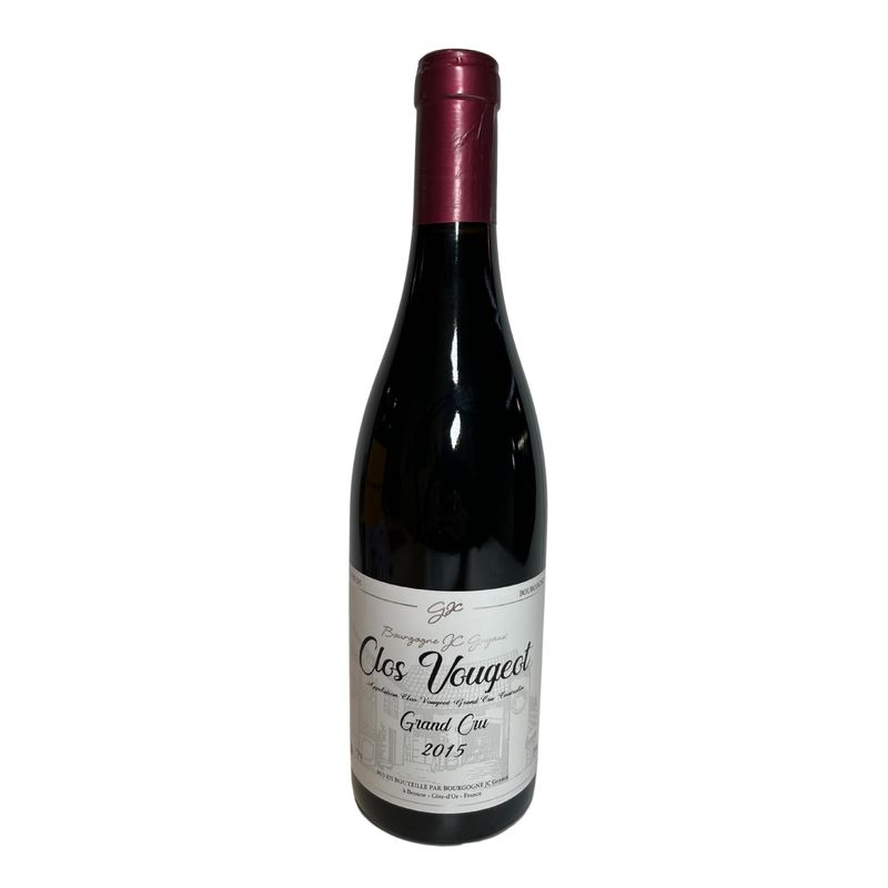 JC Guyaux - Clos de Vougeot Grand Cru - Côtes de Nuits - rood - 2015 - 75cl