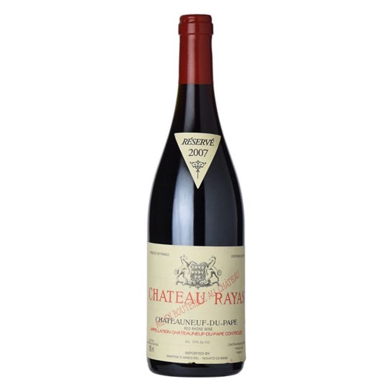 Chateau Rayas - Réservé - Chateauneuf du Pape AOC - rood - 2007 - 75cl