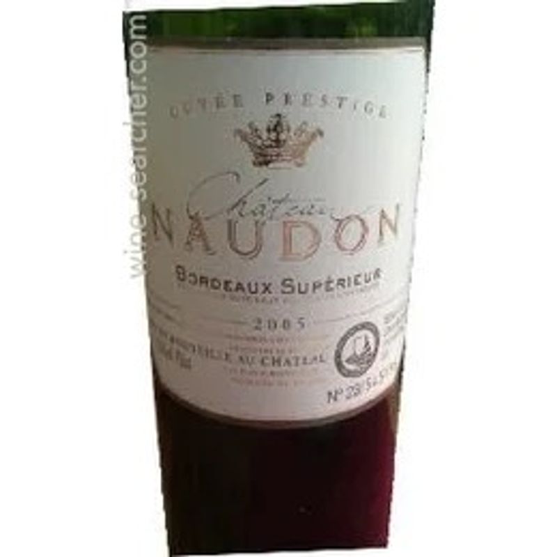 Chateau Naudon - Bordeaux Supérieur AOC - rood - 2005 - 75cl