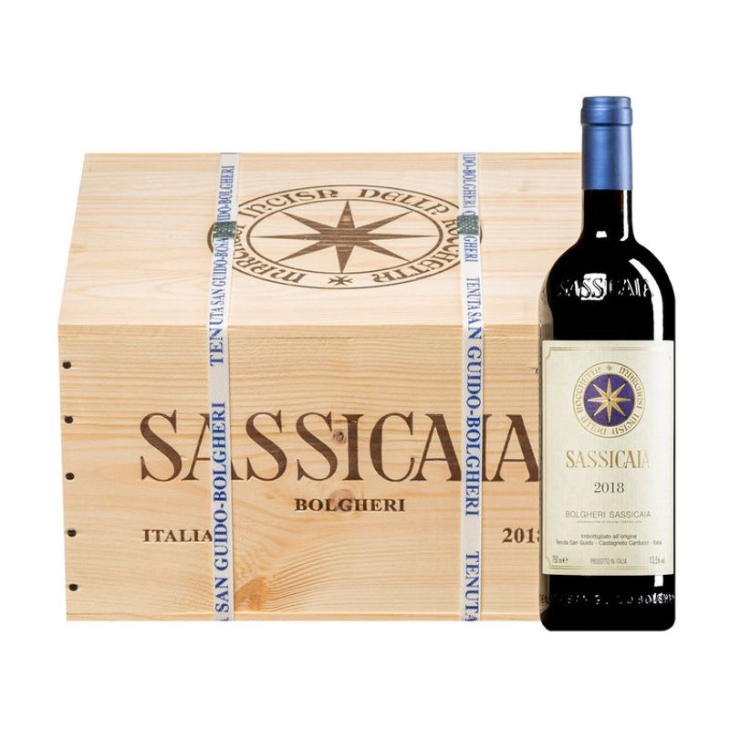 Tenuta San Guido - Sassicaia - Bolgheri - rood - 2018 - 6x75cl