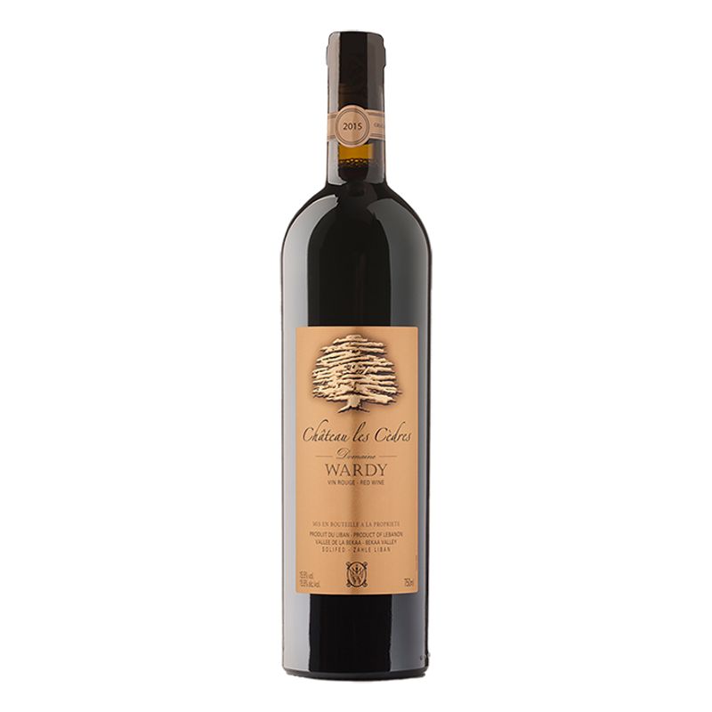 Domaine Wardy - Chateau Les Cèdres - Bekaa Valley - rood - 2015 - 75cl