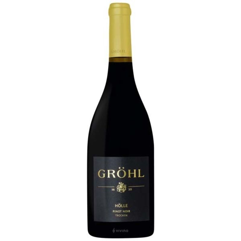 Weingut Gröhl - Pinot Noir Hölle - Nierstein - rood - 2018 - 75cl