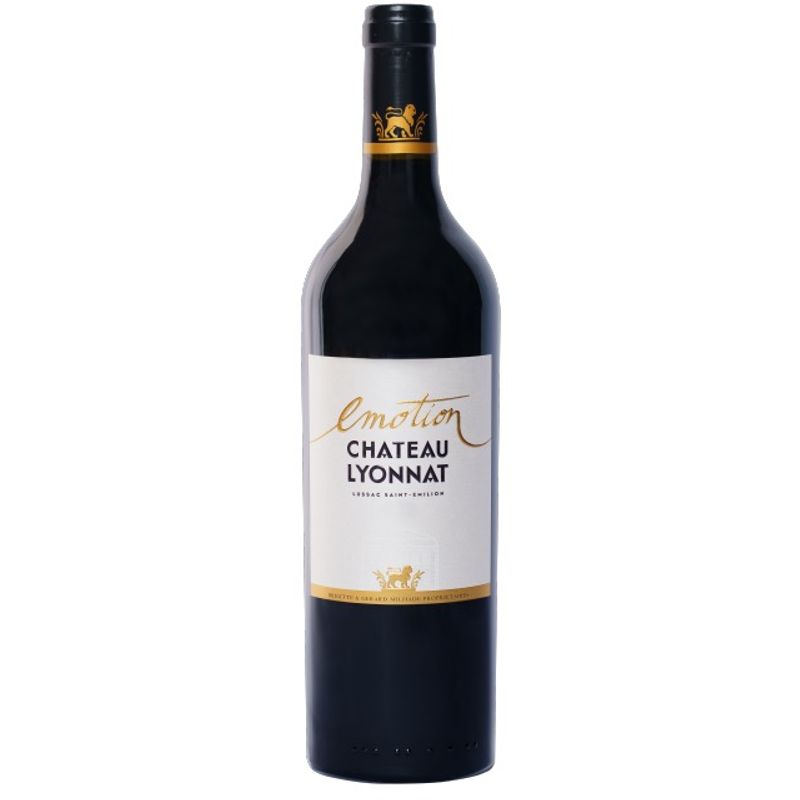 Chateau Lyonnat - Emotion - Lussac-Saint-Emilion AOC - rood - 2018 - 75cl