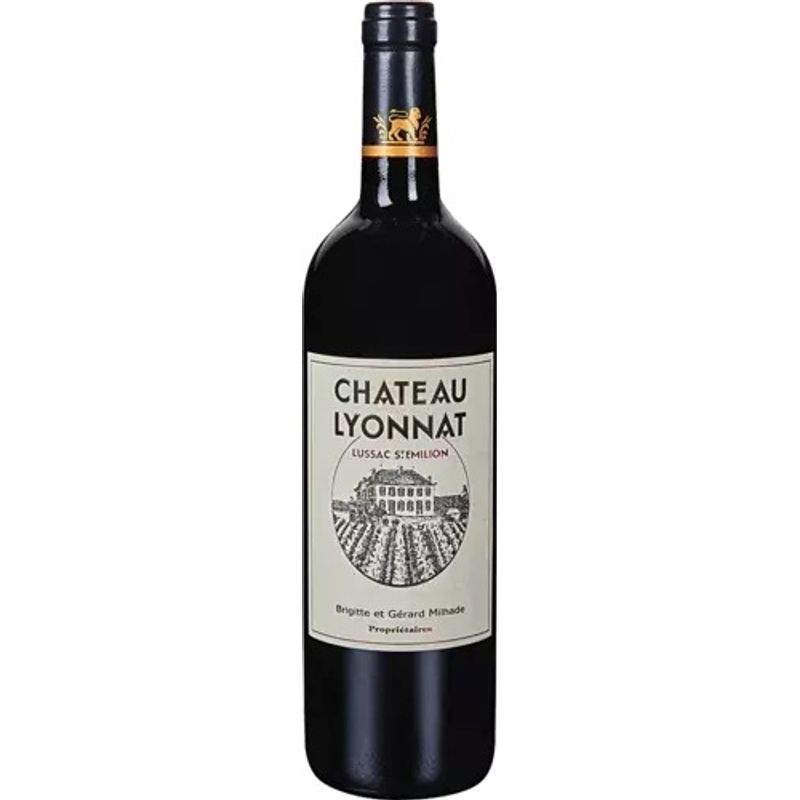Chateau Lyonnat - Lussac-Saint-Emilion AOC - rood - 2019 - 75cl