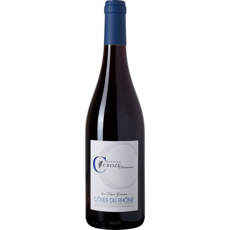 Domaine Nicolas Croze - Les Trois Grains - Côtes du Rhône AOC - rood - 2023 - 75cl