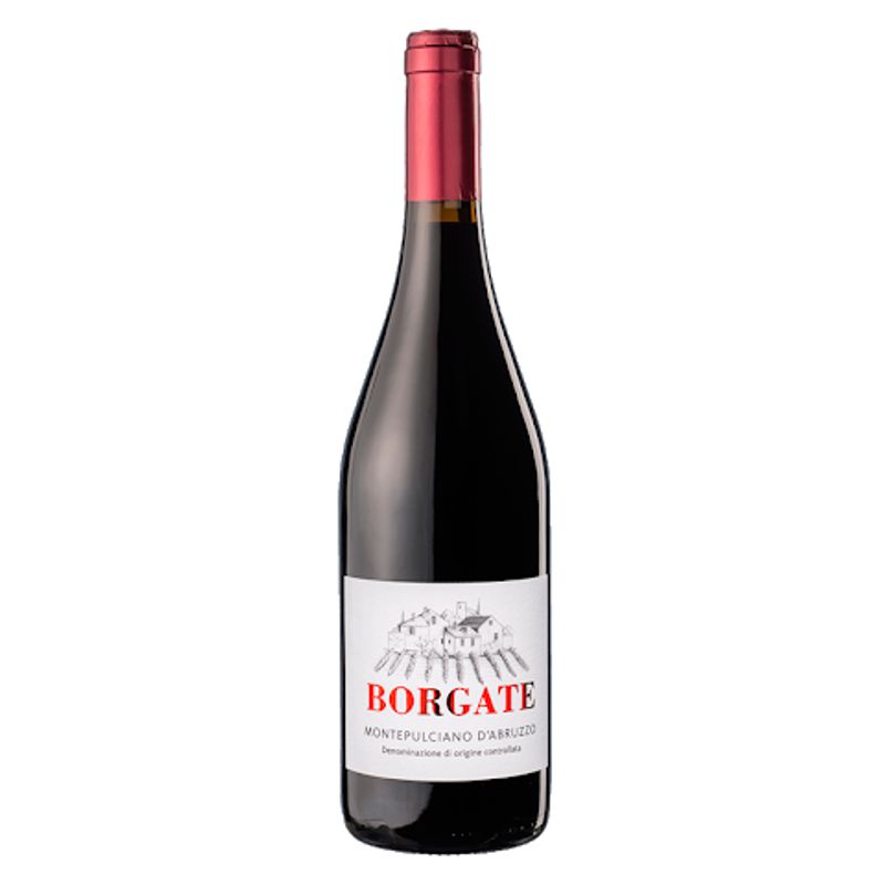 Borgate - Montepulciano d'Abruzzo - Montepulciano d'Abruzzo - rood - 2024 - 75cl