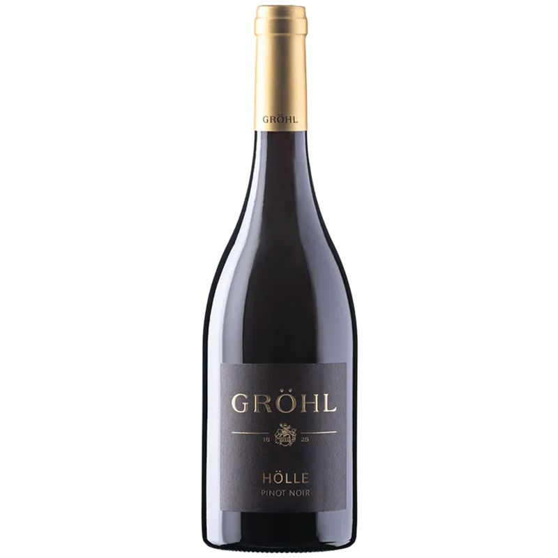 Weingut Gröhl - Hölle Pinot Noir Trocken - Nierstein - rood - 2018 - 75cl