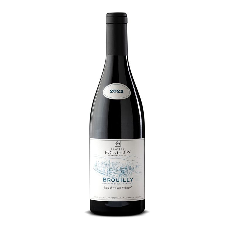 Chateau de Pougelon - Clos Reisser - Brouilly AOC - rood - 2020 - 75cl