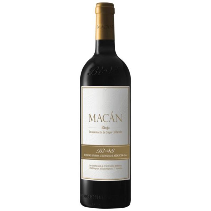 Vega Sicilia & Benjamin de Rothschild - Macàn - Rioja D.O.C.a. - rood - 2021 - 75cl