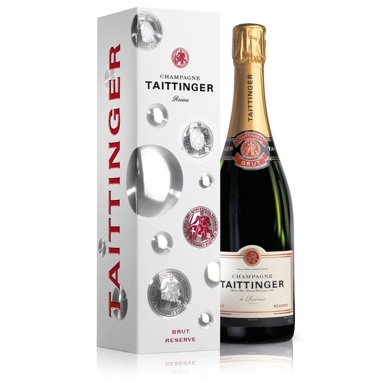 Taittinger Brut Réserve - Giftbox - brut - 75cl
