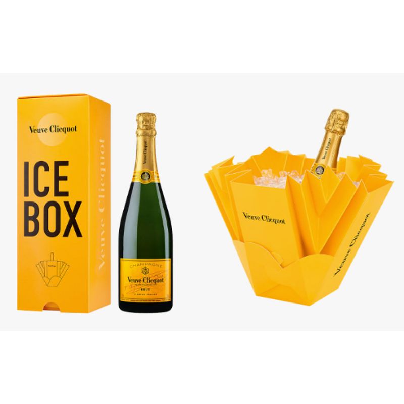 Veuve Clicquot - Giftbox - Yellow Label Ice Box - brut - 75cl