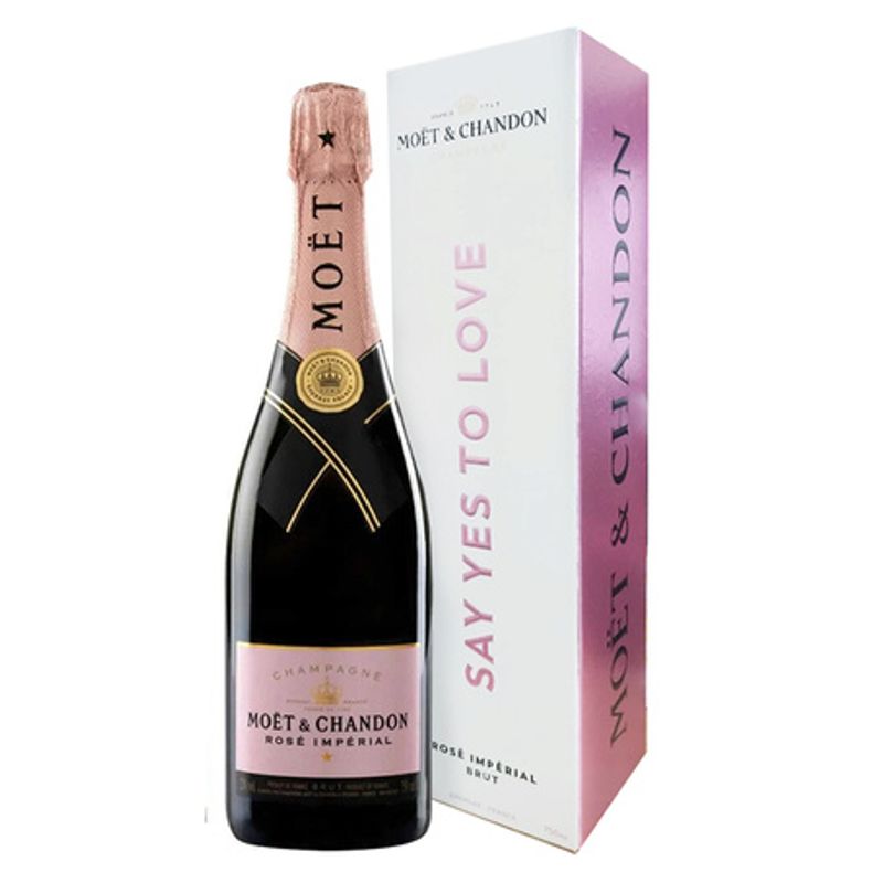 Moët & Chandon - Rose Metal Box AYL Giftbox - rosé - 75cl