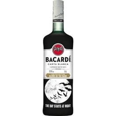 Bacardi Carta Blanca Glow in the Dark - 150cl