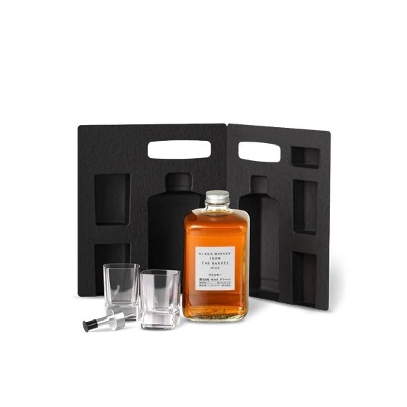 Nikka From The Barrel - Silhouette Giftbox 2 glazen - 50cl