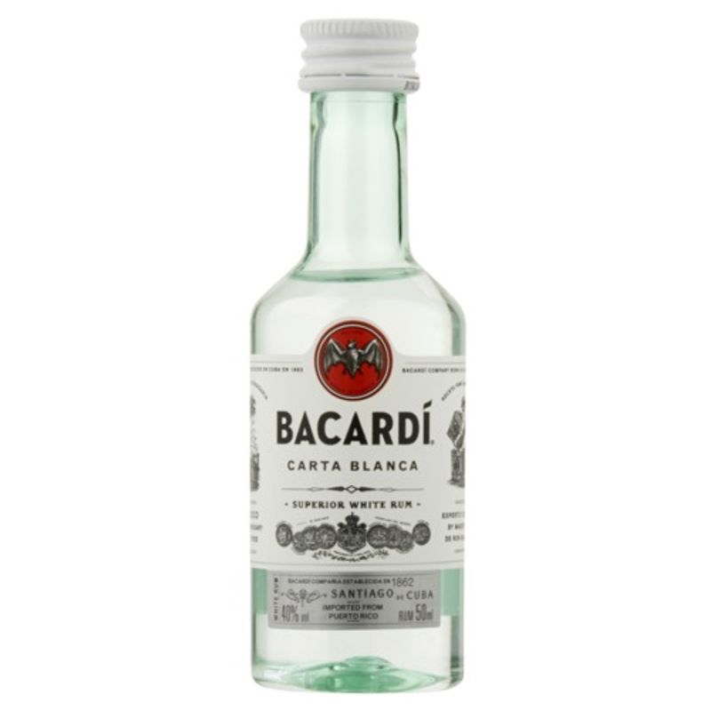 Bacardi Carta Blanca PET - 10x5cl