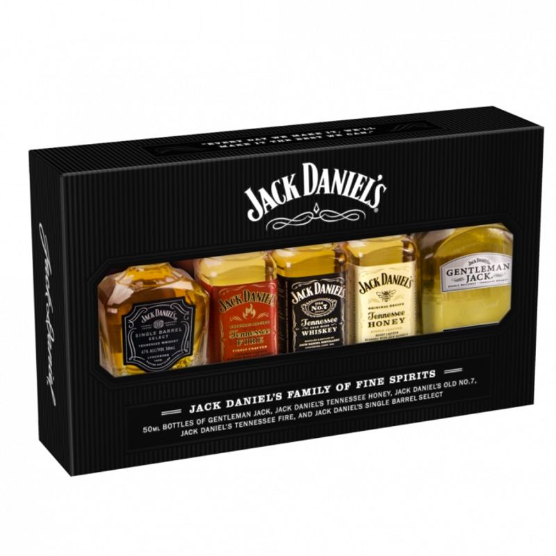 Jack Daniel's Variety pack - 5x5cl