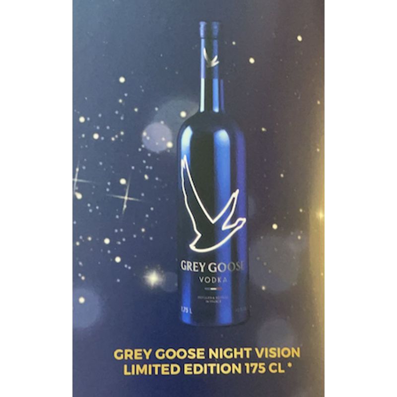 Grey Goose Night Vision New Bottle - 175cl