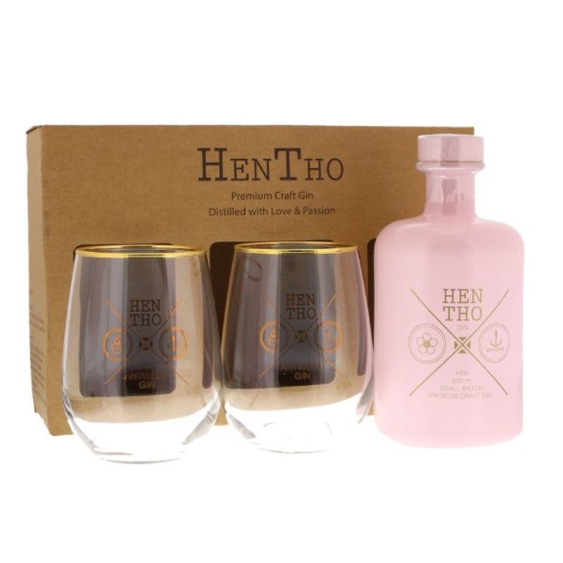 Hentho Pink + 2 Verres - 50cl