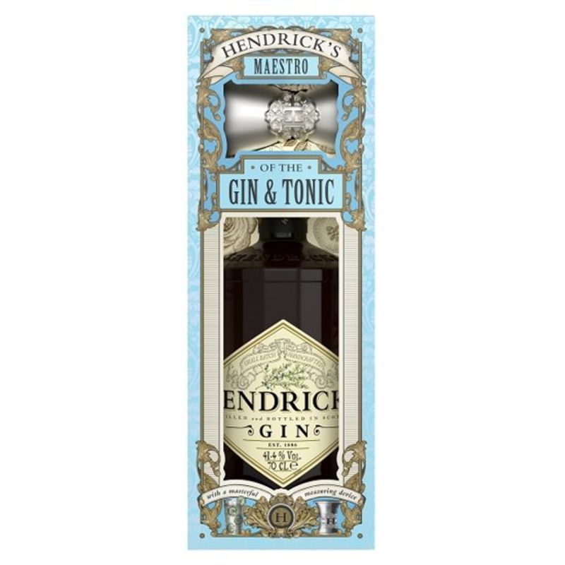 Hendrick's Gin + Jigger - 70cl