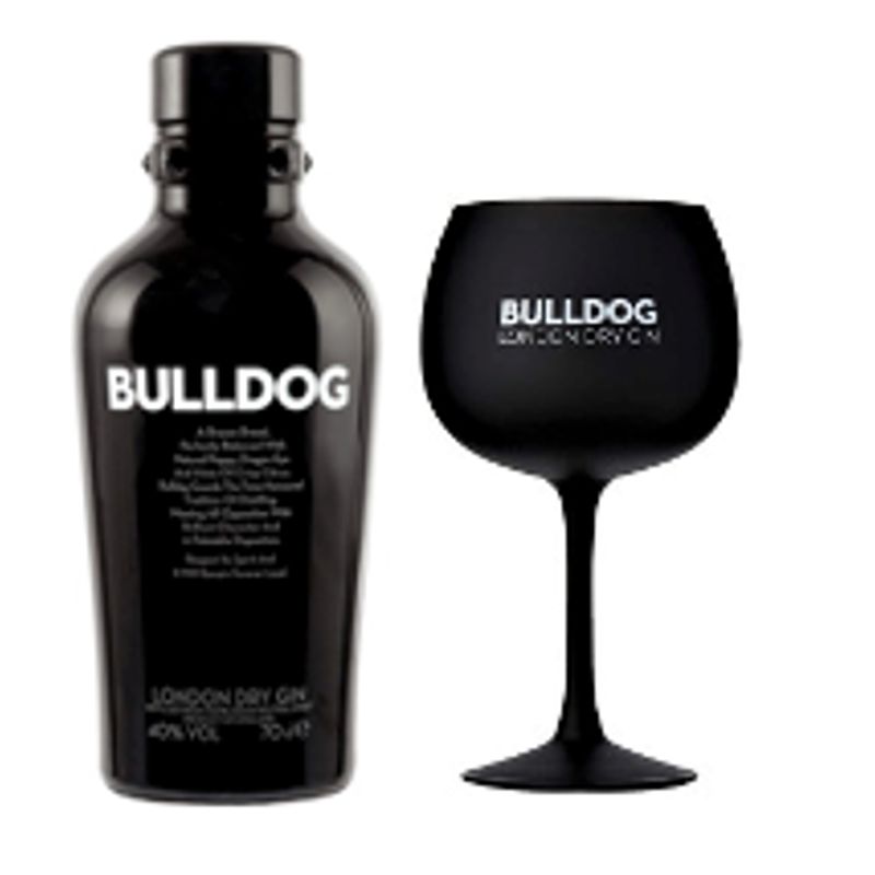 Bulldog + GLAS - 70cl
