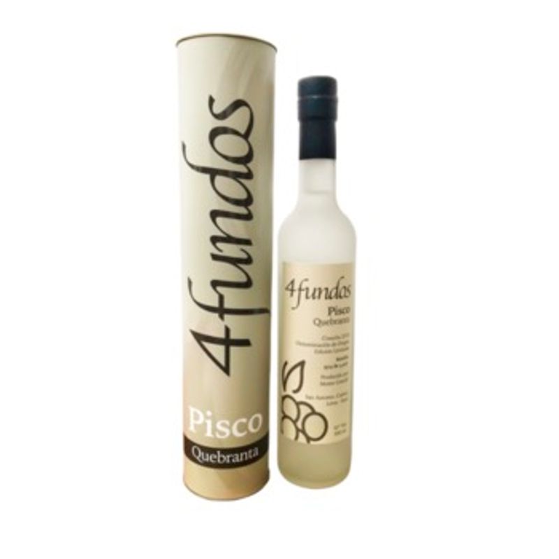 Pisco 4 Fundos Quebranta - Pisco - 50cl