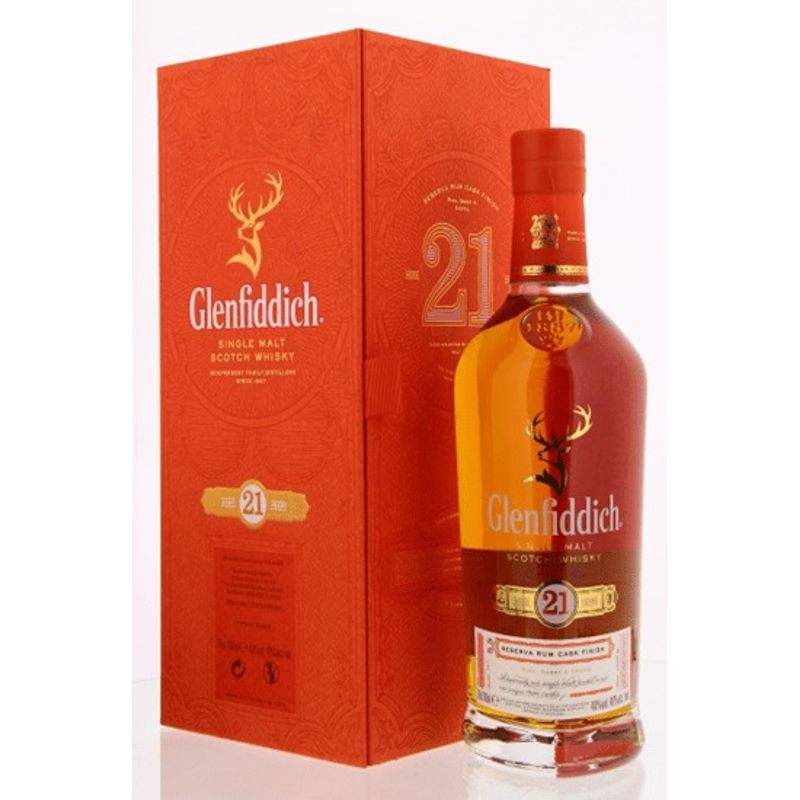 Glenfiddich 21 Years Reserva Rum Cask Finish - 70cl