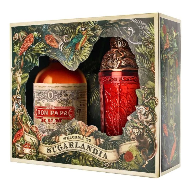 Don Papa Giftbox (+Shaker) - 70cl