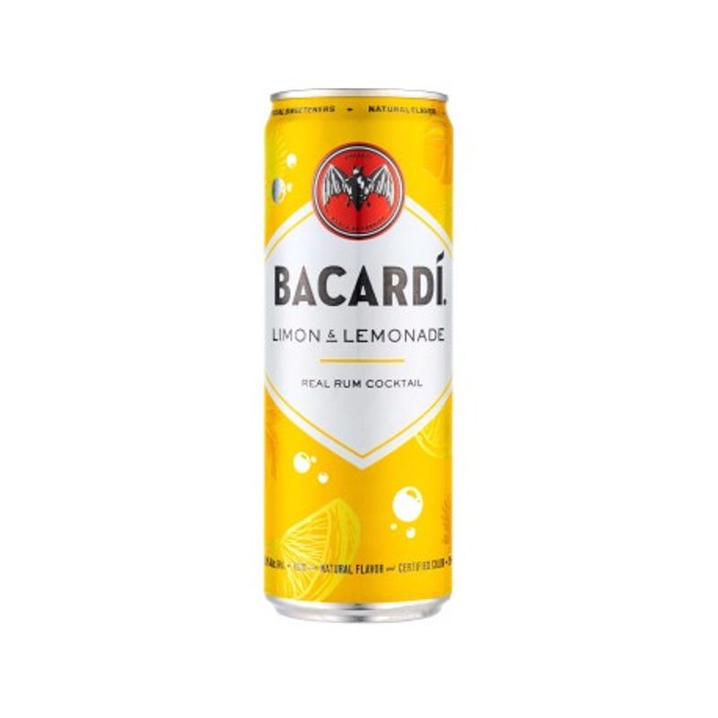 Bacardi Limon & Lemonade - Premix - 12x25cl