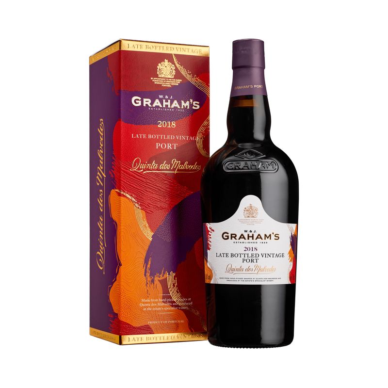 Graham's Late Bottled Vintage 2018 Quinta dos Malvedos - Porto - 75cl