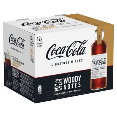 Coca-Cola Mixer Woody Notes NR4 - Aperitief - 12x20cl