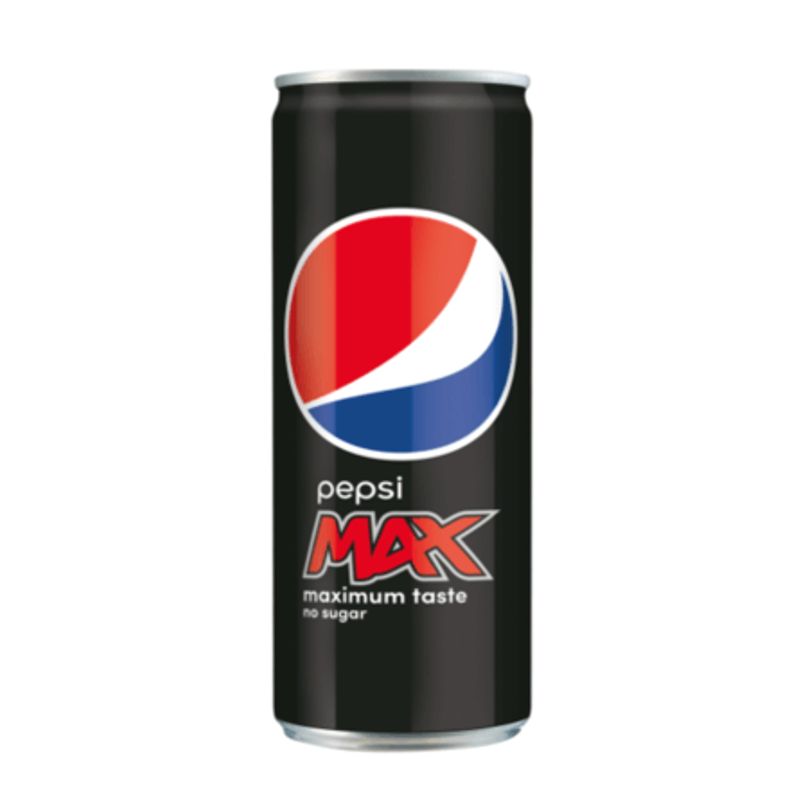 Pepsi Max Sleek Can - 24x33cl