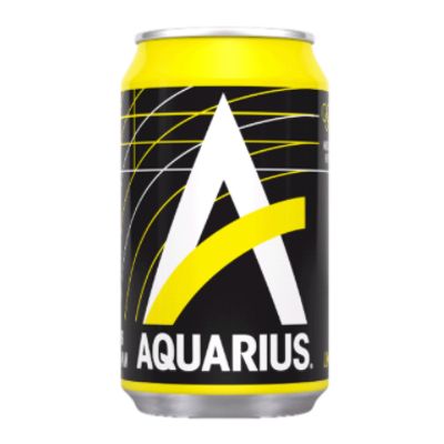 Aquarius Lemon Fat can - 24x33cl