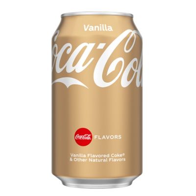 Coca Cola Vanilla Fat Can - 24x33cl