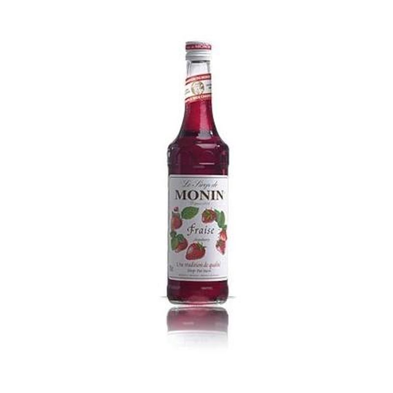 Monin Sirop Strawberry / Aardbei - aardbei - 70cl