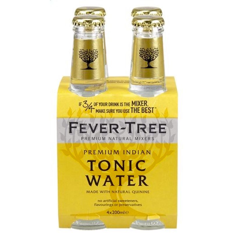 Fever-Tree Indian Tonic Water - tonic - 4x20cl