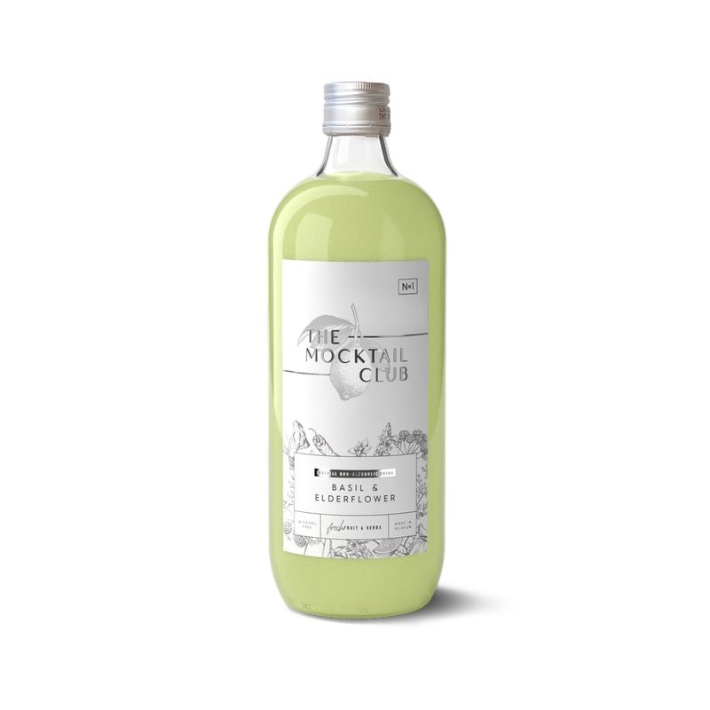 The Mocktail Club - N°1 Basil & Elderflower - 100cl