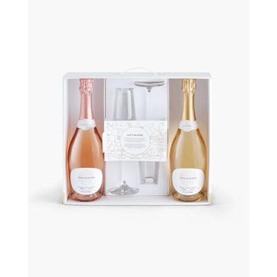 French bloom Duo Pack+2glasses - 75cl